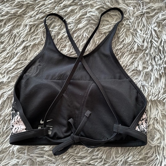 NIKE Women's HIGH NECK Mesh Swim BIKINI SPORT Top - Picture 3 of 5